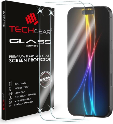 Techgear pack tempered glass - techgear, 2