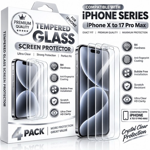 Screen protector tempered - screen,