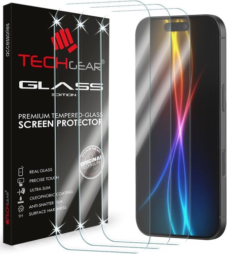 Techgear pack tempered glass - techgear, 3