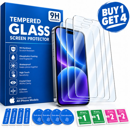 Multi pack tempered glass - multi-pack, for