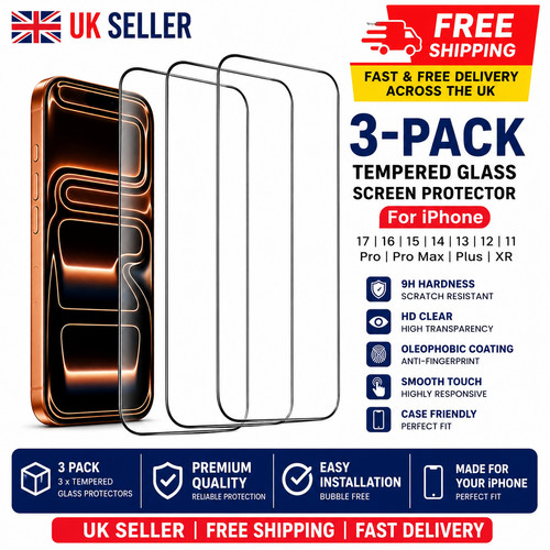 3pack tempered glass screen - 3pack,